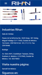 Mobile Screenshot of industriasrihan.com